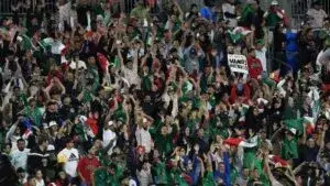 México vs Portugal Estadio Banorte con afición mexicana y ambiente futbolero en partido internacional
