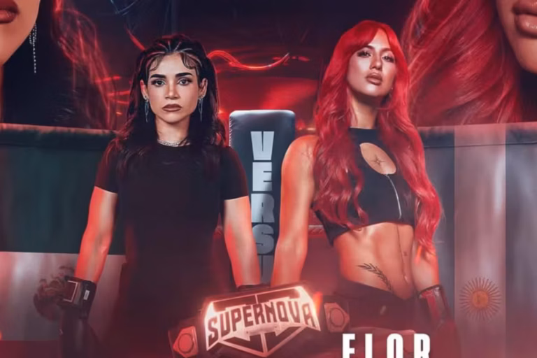 Pelea Alana Flores vs Flor Vigna en Supernova 2026 con tensión y polémica en redes sociales