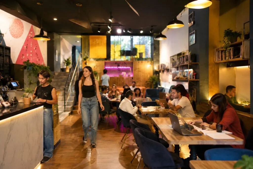 Chez Vous en Ciudad de México con espacios híbridos y café ilimitado para trabajo flexible