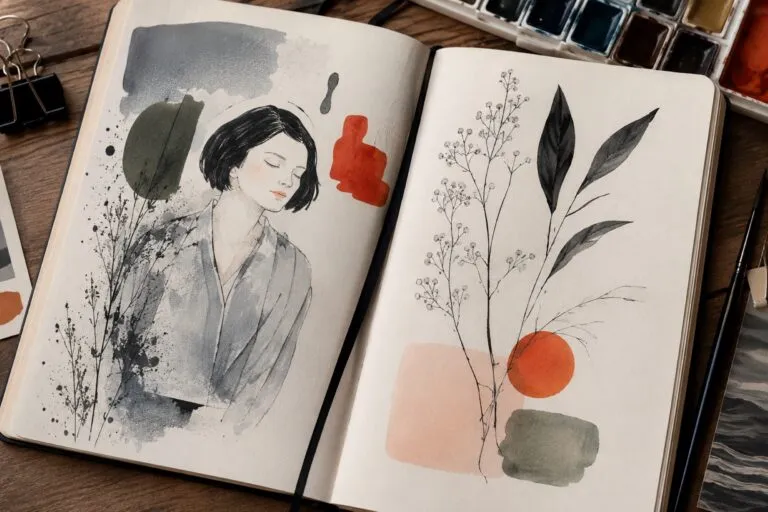 Ilustración contemporánea reconocida en exposiciones y espacios culturales internacionales