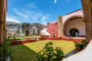 Hacienda El Bermejo en Alfajayucan con arquitectura histórica y turismo cultural en el Valle del Mezquital