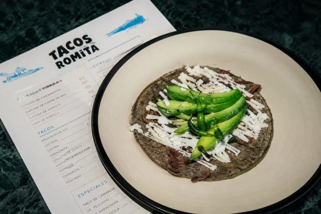Tacos Romita abrió en Roma Norte con tacos tradicionales y propuesta gastronómica contemporánea