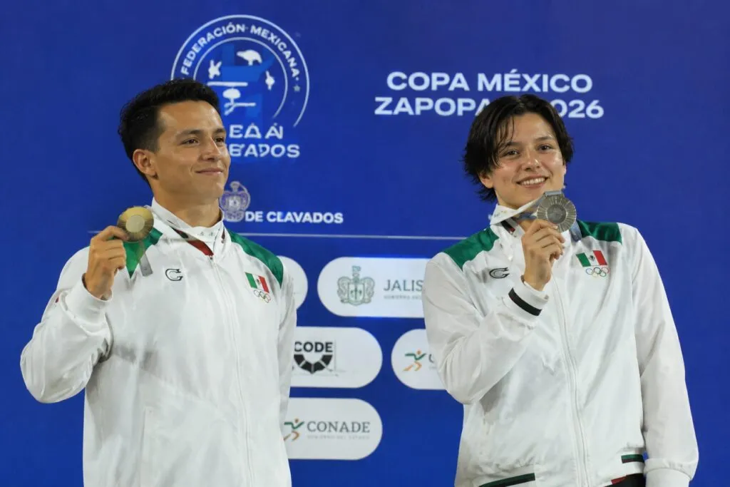 Clavadistas mexicanos celebran cinco medallas en la Copa México de Clavados rumbo a Santo Domingo 2026