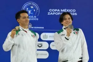 Clavadistas mexicanos celebran cinco medallas en la Copa México de Clavados rumbo a Santo Domingo 2026