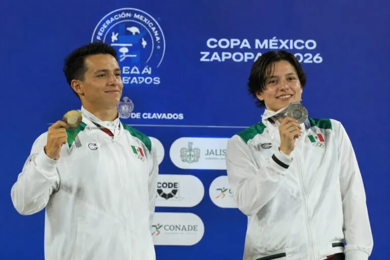 Clavadistas mexicanos celebran cinco medallas en la Copa México de Clavados rumbo a Santo Domingo 2026