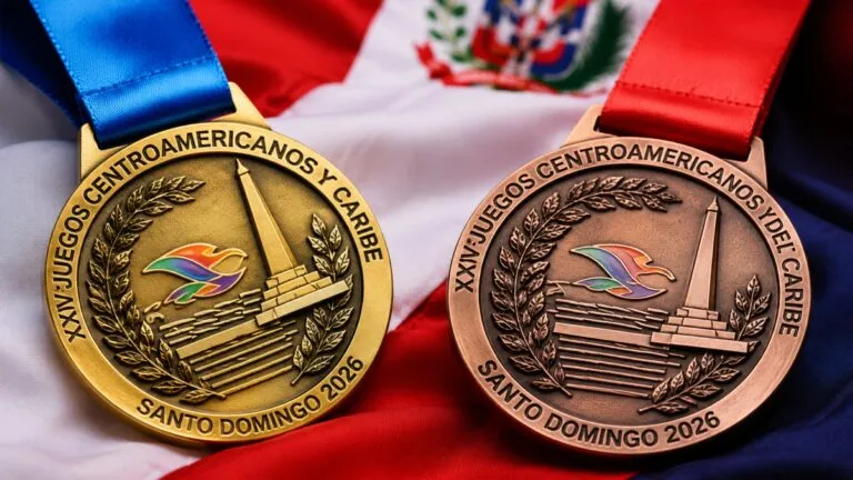 Delegación de México lidera el medallero de los Juegos Centroamericanos 2026 en Santo Domingo.