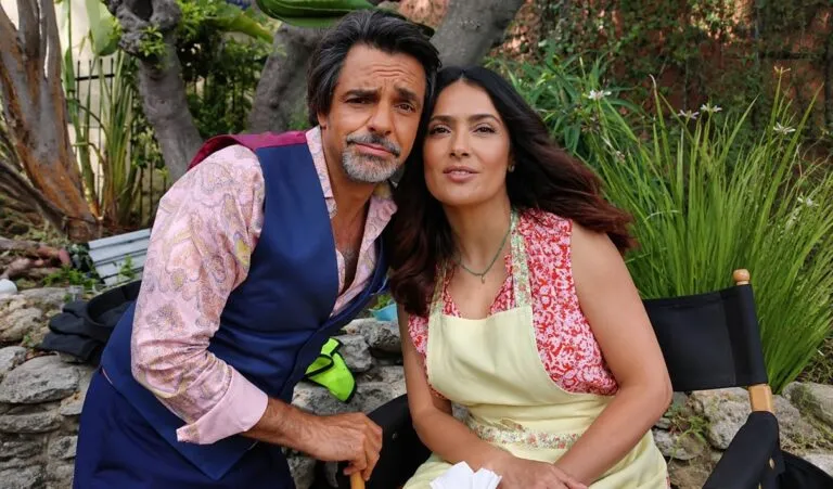Eugenio Derbez y Salma Hayek con nuevos proyectos de cine y series